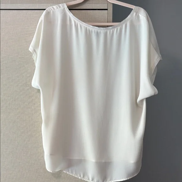 Banana Republic size L Cream Blouse - Picture 3 of 4